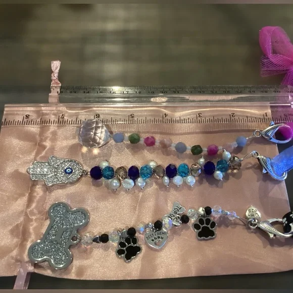 🌸Car Charm Rearview Mirror - Picture 8 of 8